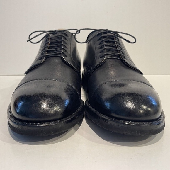 ALDEN 353 Cap Toe Derby CDI Black Calfskin Leather Cap Toe  display picture 2